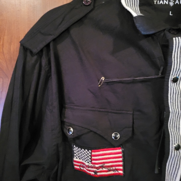 CHRISTIAN AUDIGIER BUTTON DOWN SHIRT - Picture 3 of 16